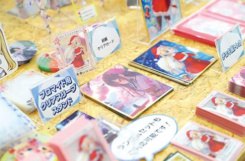 写真:推し活グッズエリア